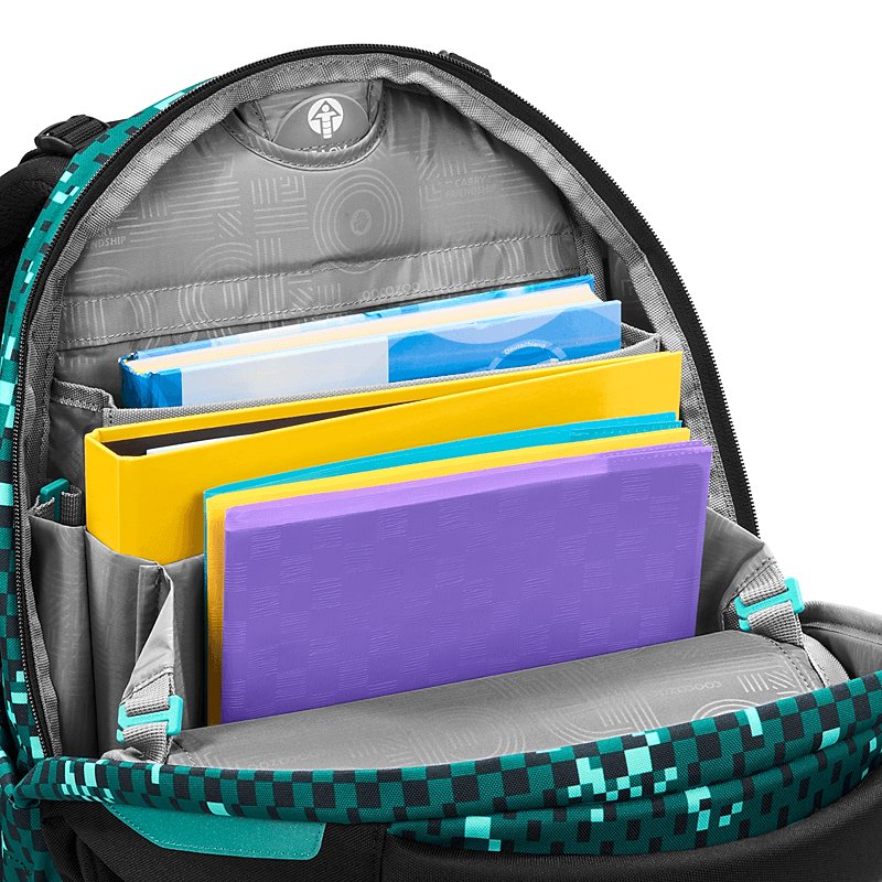 Coocazoo Porter Schulrucksack Pixel Blox