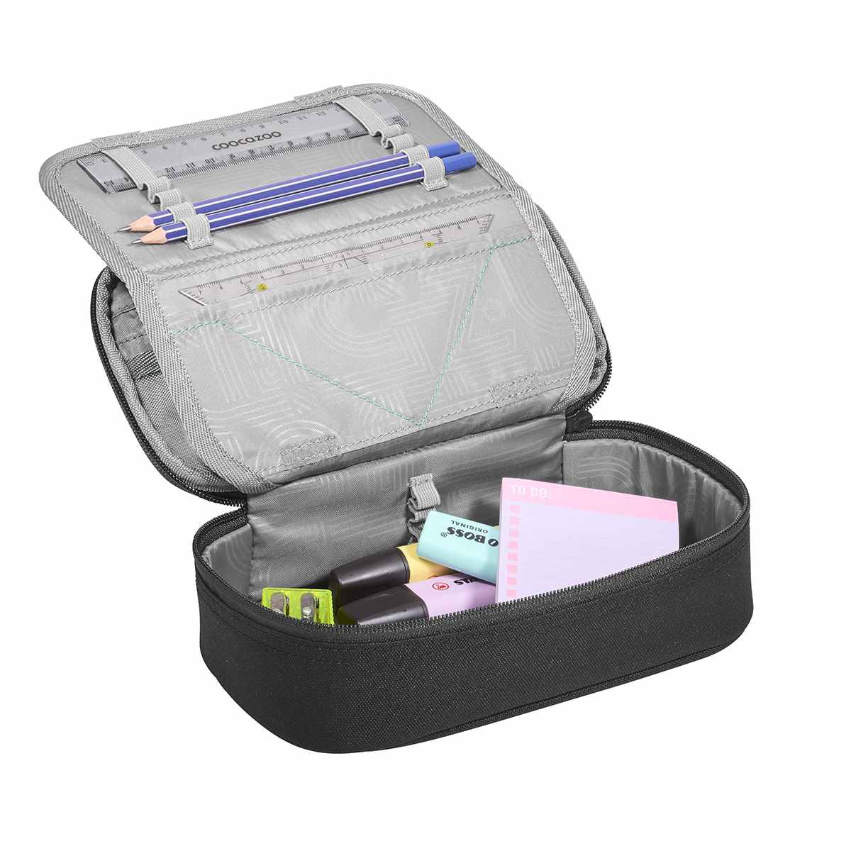 Coocazoo Schlampermäppchen Black Coal (2026)