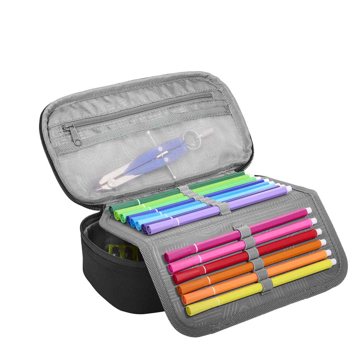 Coocazoo Schlampermäppchen Black Coal (2026)