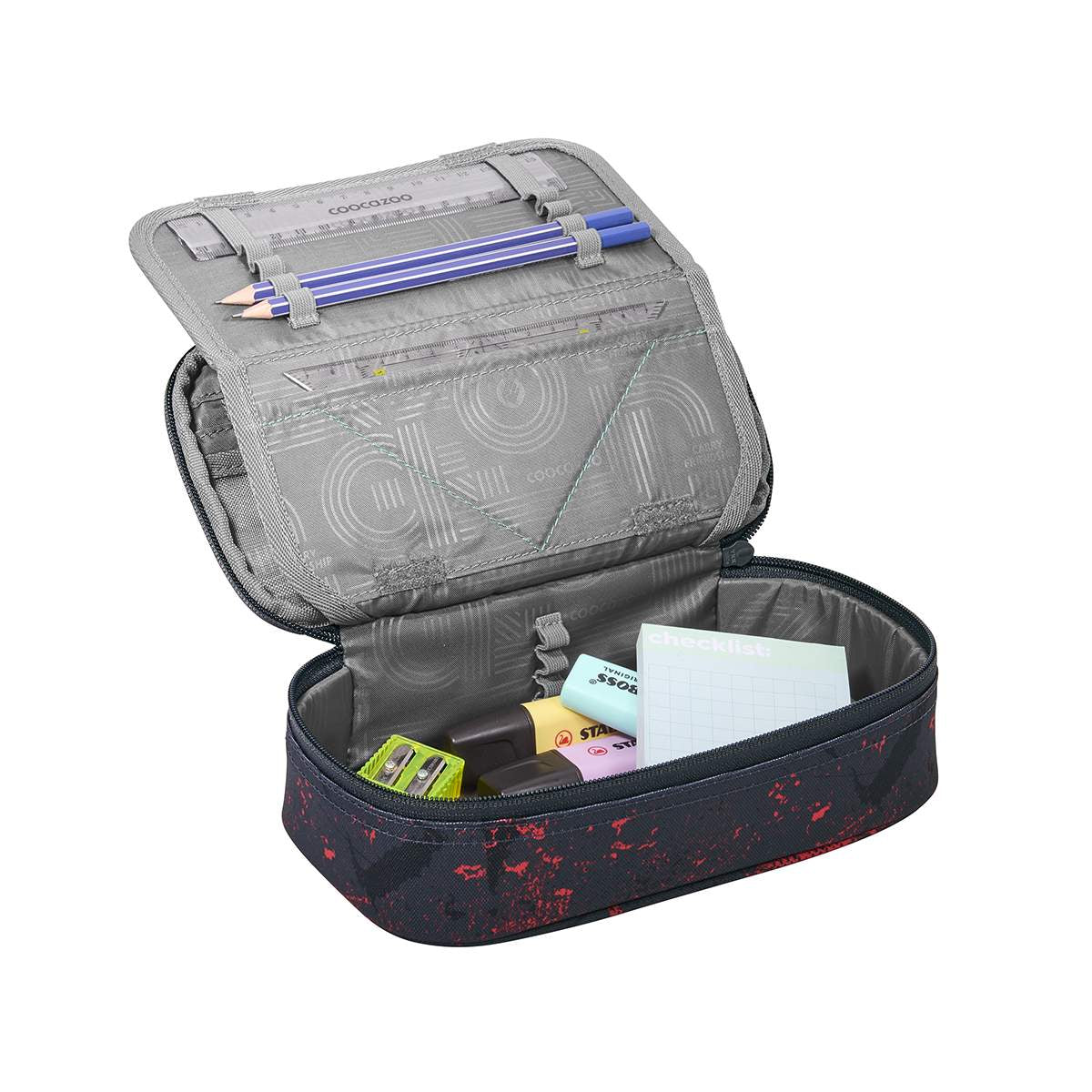 Coocazoo Schlampermäppchen Broken Black (2026)