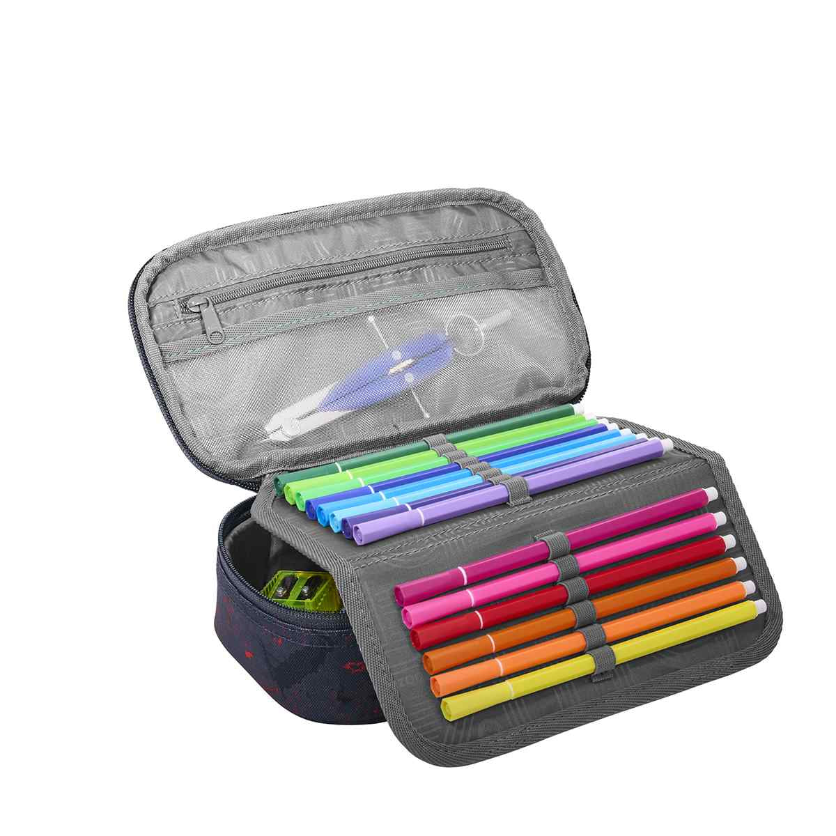 Coocazoo Schlampermäppchen Broken Black (2026)