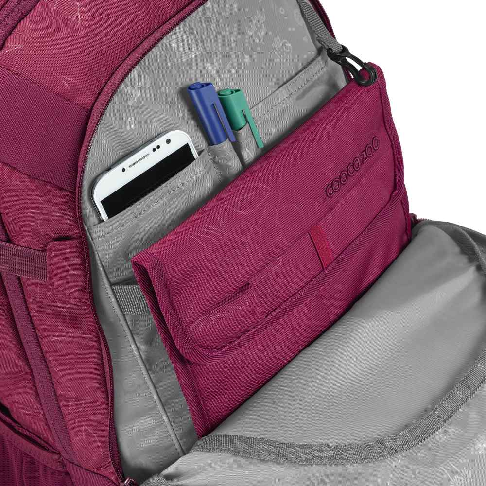 Coocazoo Mate Schulrucksack Berry Bubbles