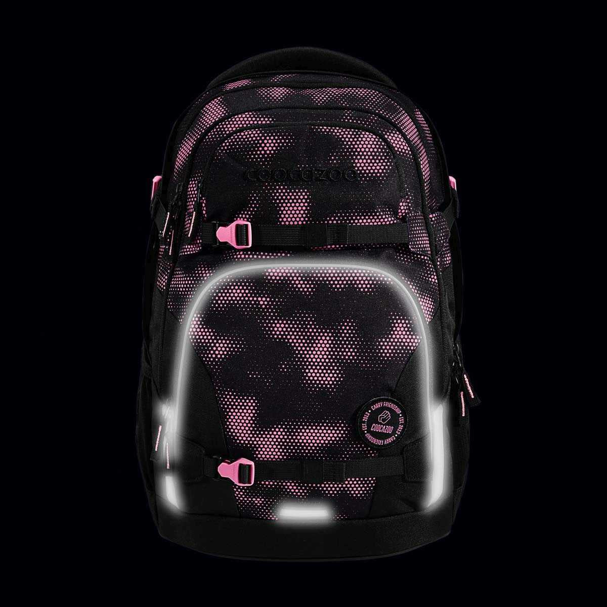 Coocazoo Porter Schulrucksack Pink Illusion