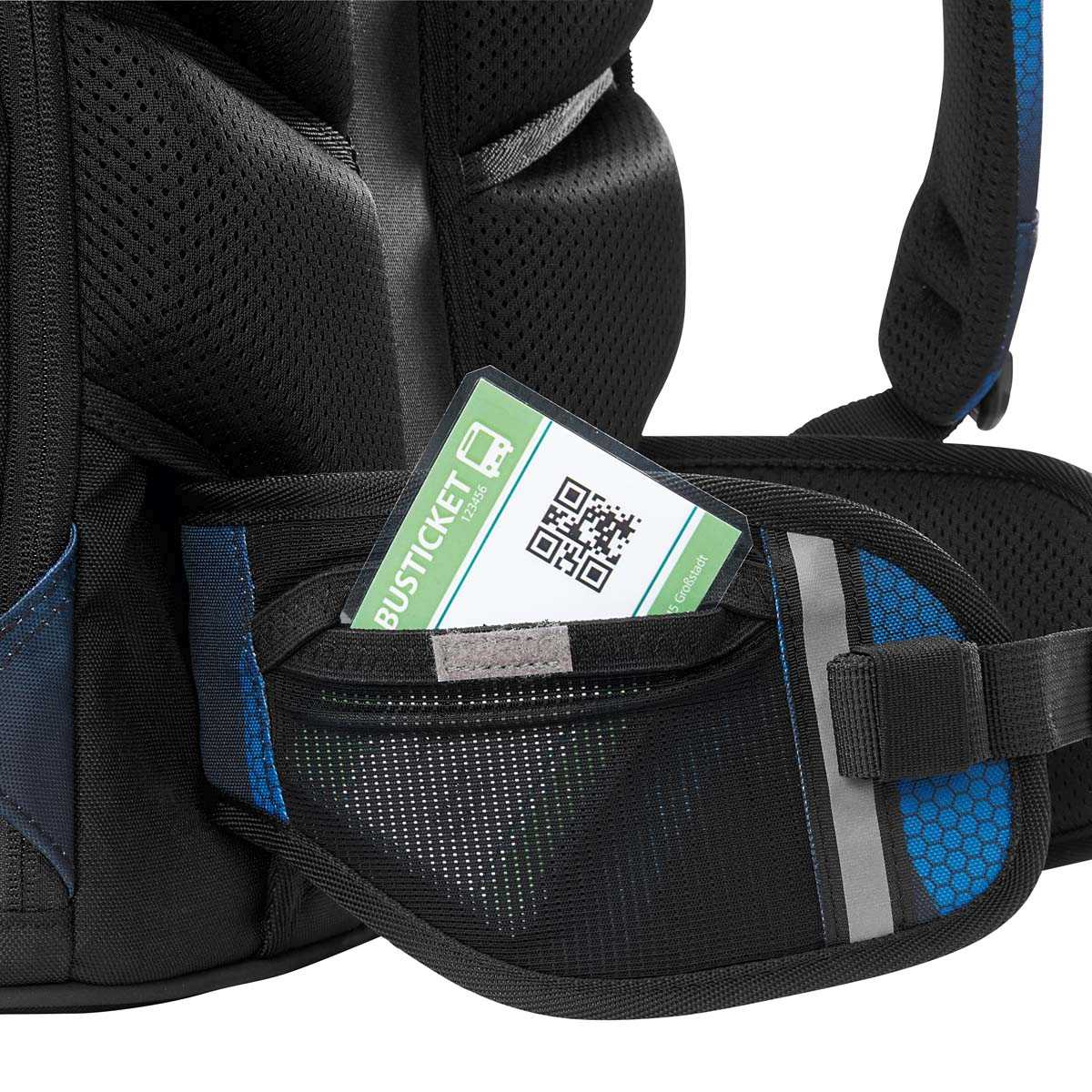 Coocazoo Porter Schulrucksack Electric Ice