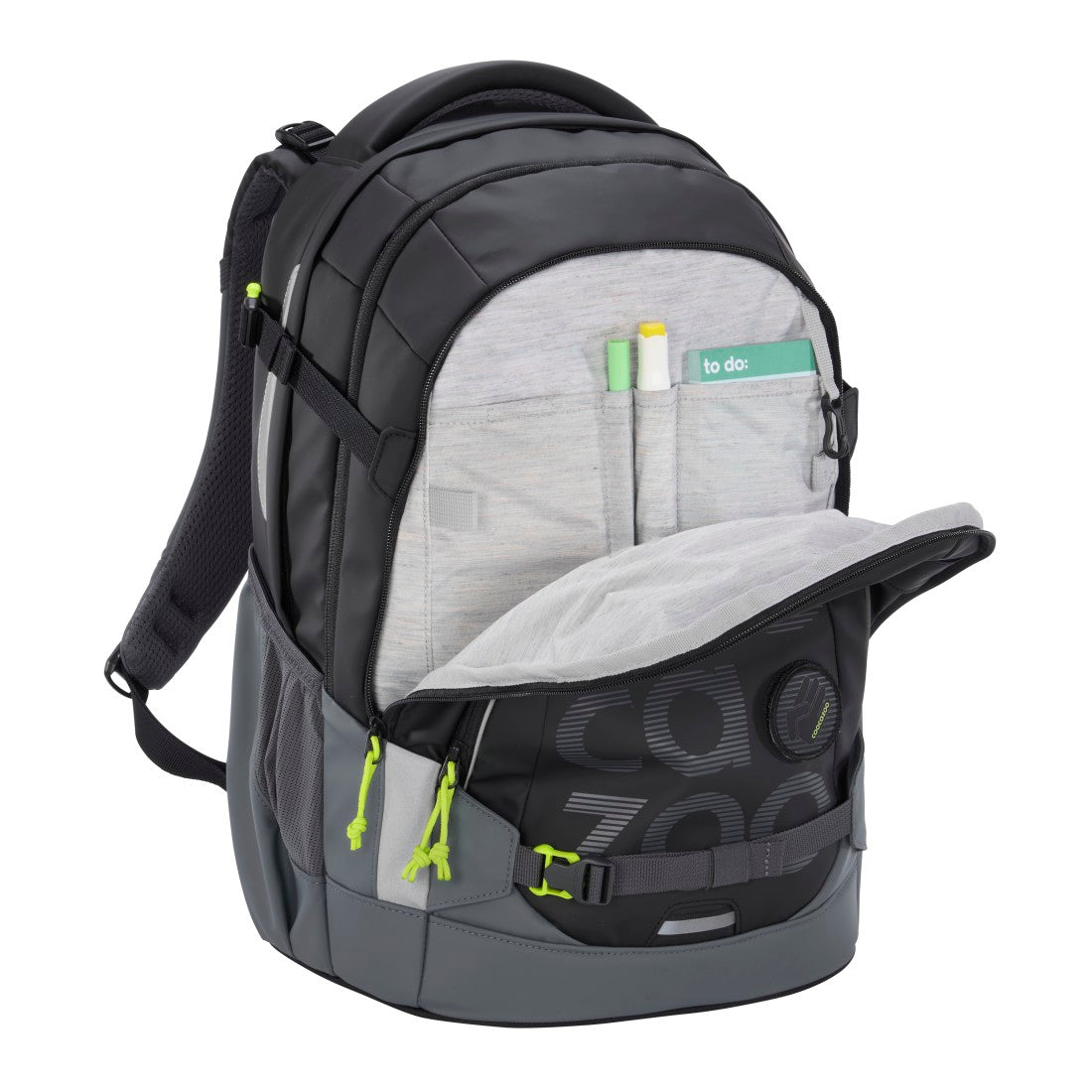 Coocazoo Mate Schulrucksack Tarp Black Thunder