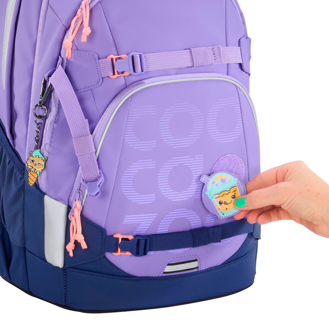 Coocazoo Mate Schulrucksack Tarp Frosty Lilac