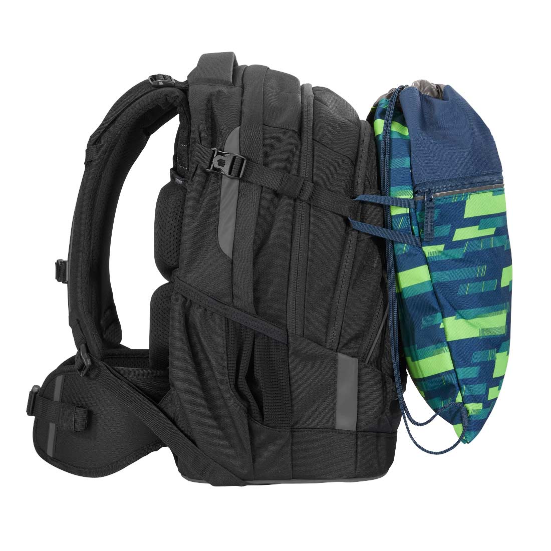 Coocazoo Turnbeutel Lime Stripe