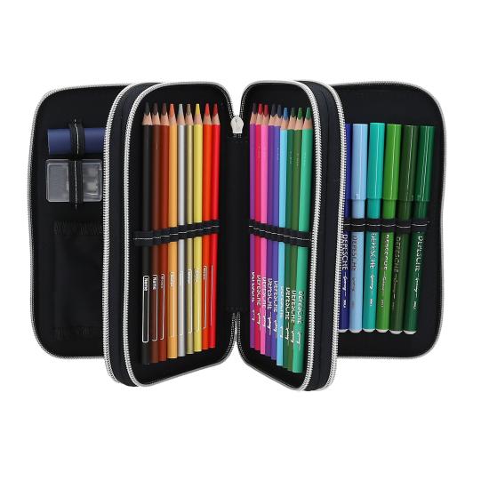 Depesche 3-fach Federmäppchen Action World Gaming