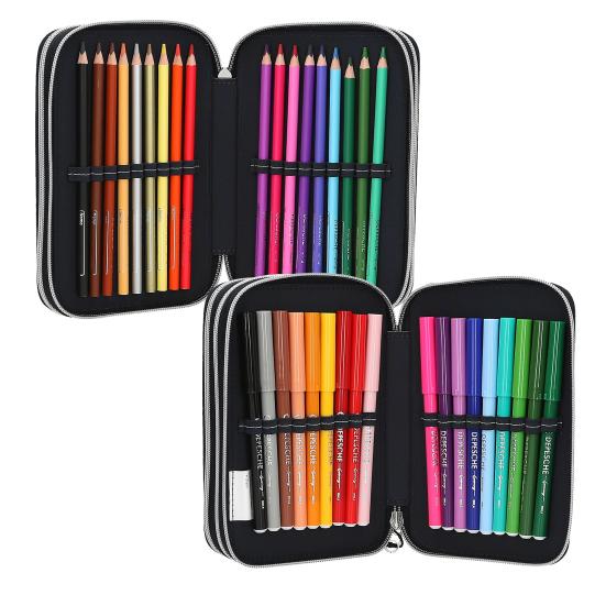 Depesche 3-fach Federmäppchen Action World Gaming