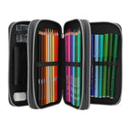 Depesche 3-fach Federmäppchen Action World LED Drohne