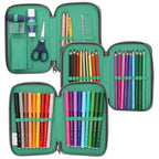 Depesche Adventure World 3-fach Federmäppchen LED Panther