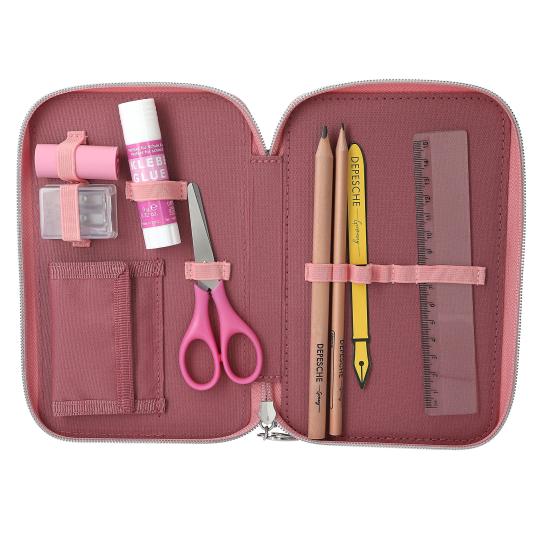 Depesche Miss Melody 3-fach Federmäppchen LED