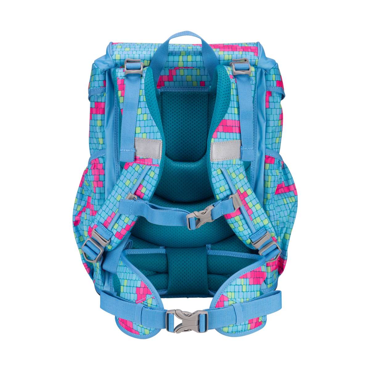 DerDieDas ErgoFlex SUPERLIGHT Happy Pixel Schulranzen-Set 5tlg.