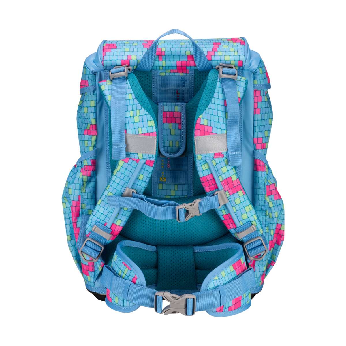 DerDieDas ErgoFlex Happy Pixel Schulranzen-Set 5tlg.