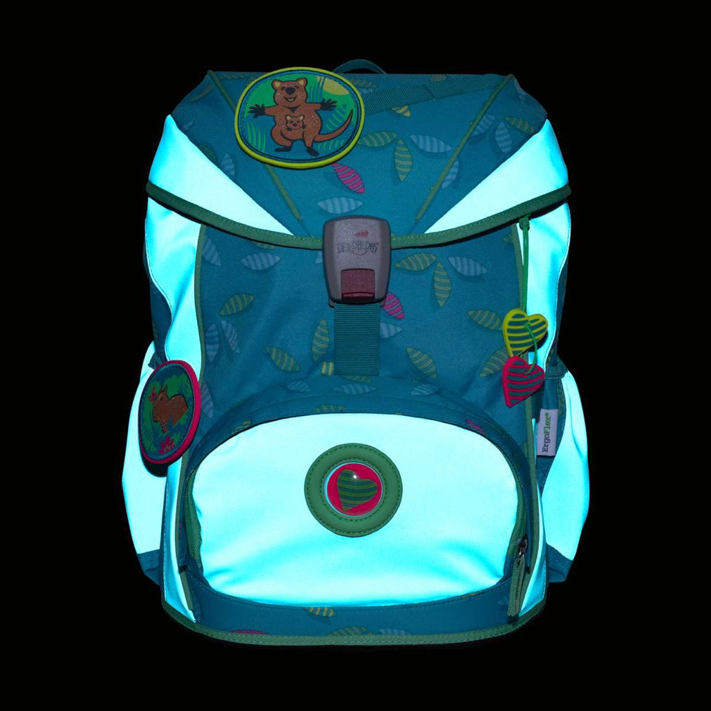 DerDieDas ErgoFlex Superflash Schulranzen-Set 5tlg. Paradise