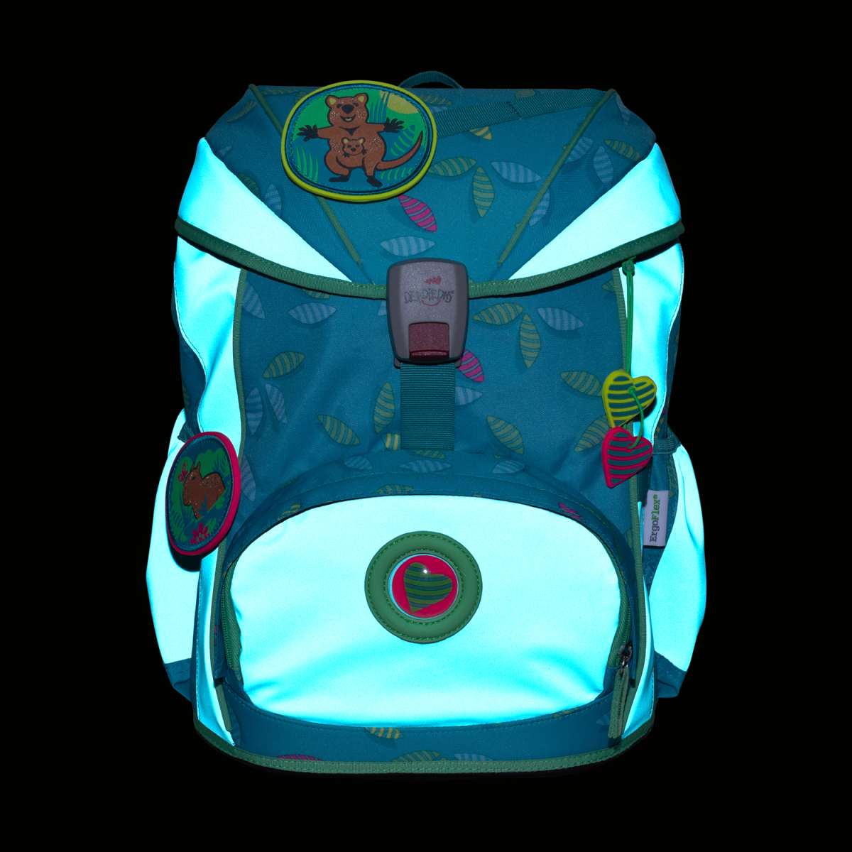 DerDieDas ErgoFlex Superflash Schulranzen-Set 5tlg. Paradise