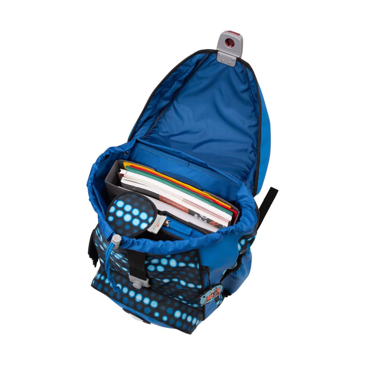 DerDieDas ErgoFlex Superflash Schulranzen-Set 5tlg. Blue Robot