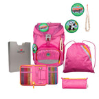 DerDieDas ErgoFlex ECO Schulranzen-Set 5tlg. Pink Planet