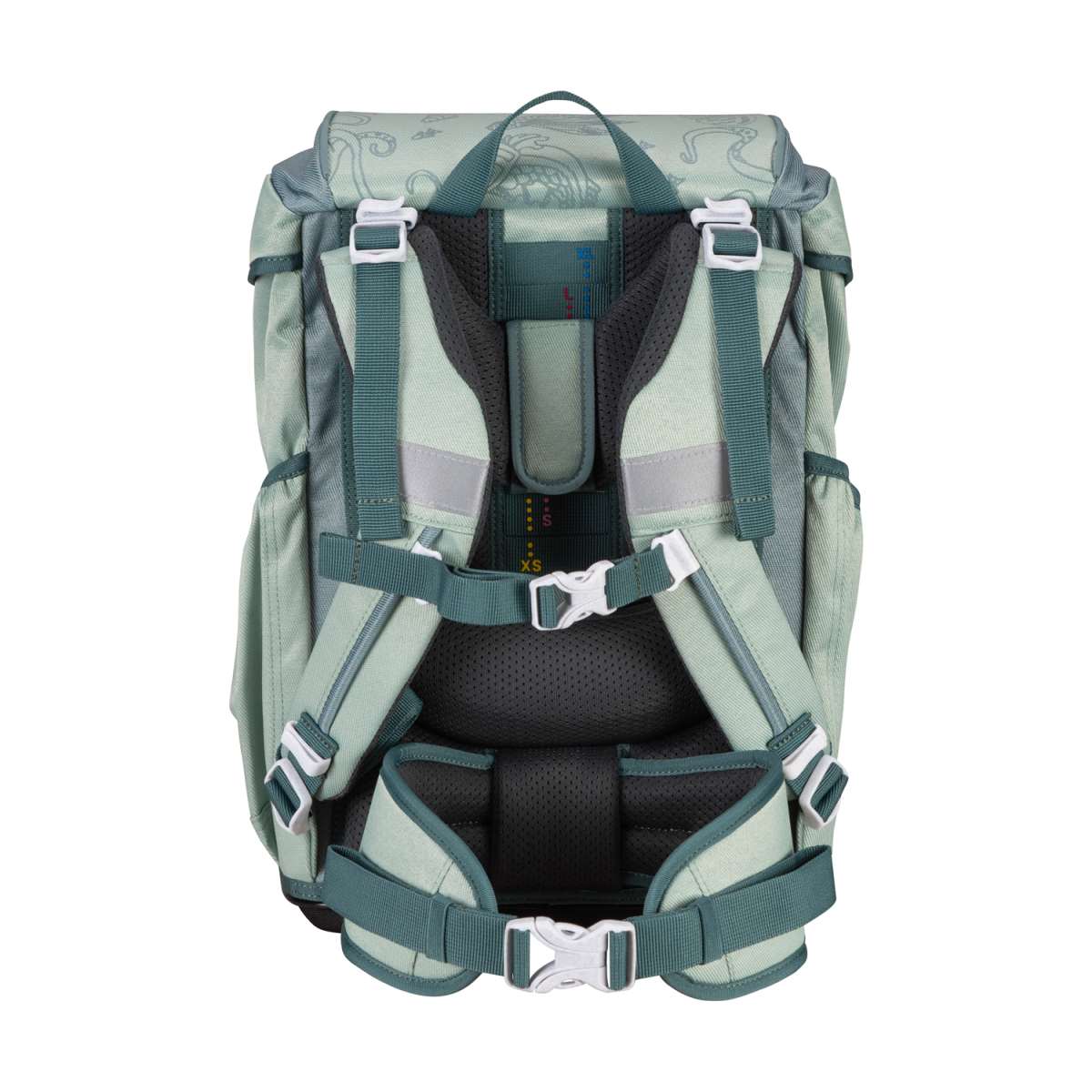 DerDieDas ErgoFlex ECO Schulranzen-Set 5tlg. Grey Planet
