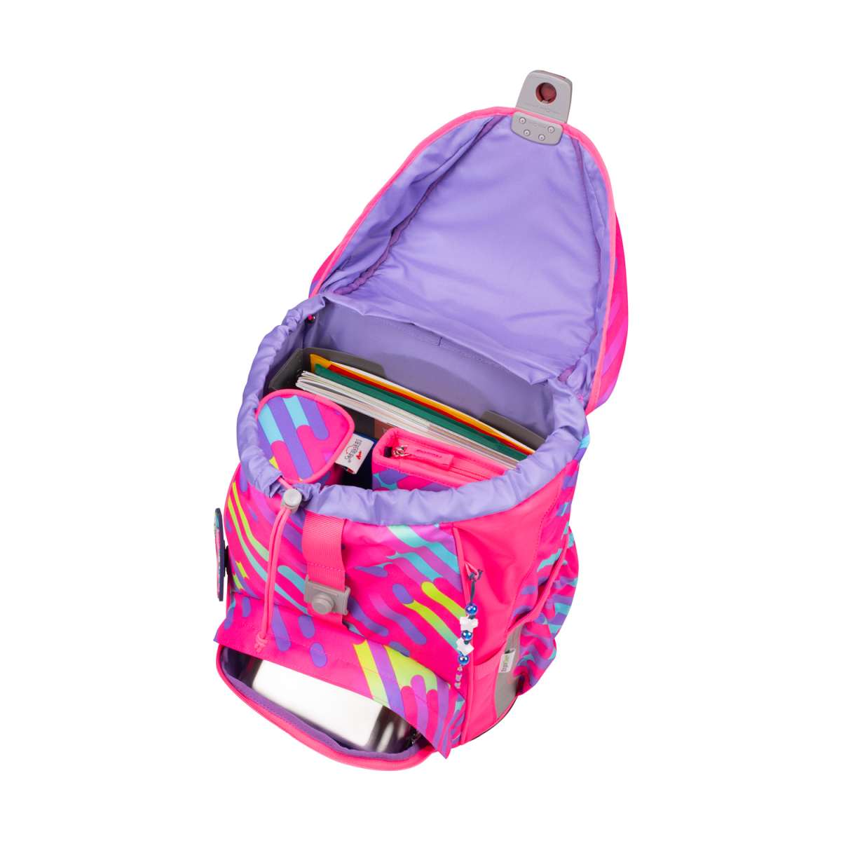 DerDieDas ErgoFlex NEON Schulranzen-Set 5tlg. Punkie