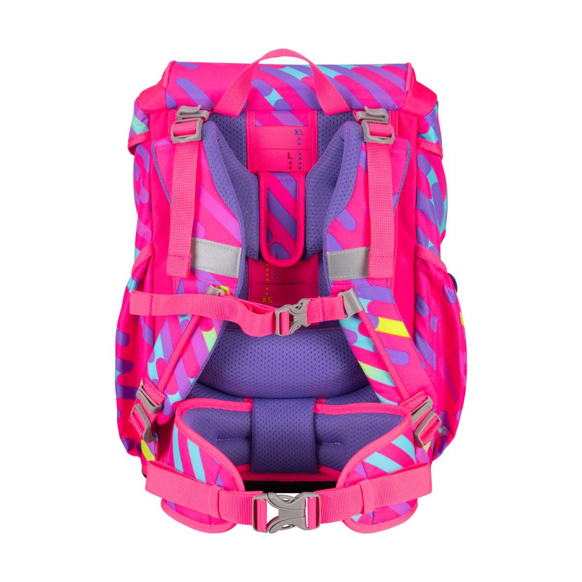DerDieDas ErgoFlex NEON Schulranzen-Set 5tlg. Punkie