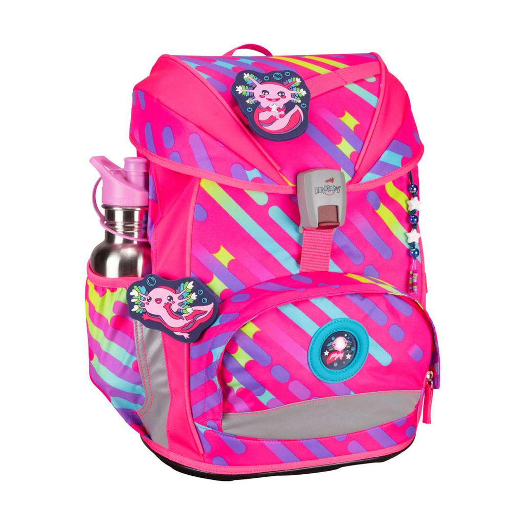 DerDieDas ErgoFlex NEON Schulranzen-Set 5tlg. Punkie