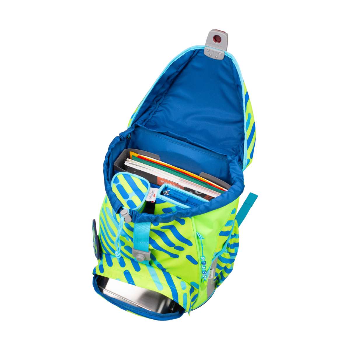 DerDieDas ErgoFlex NEON Schulranzen-Set 5tlg. Monster