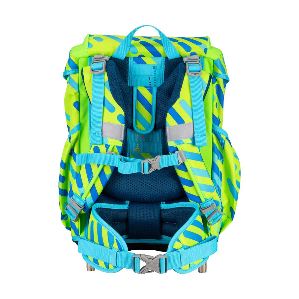 DerDieDas ErgoFlex NEON Schulranzen-Set 5tlg. Monster