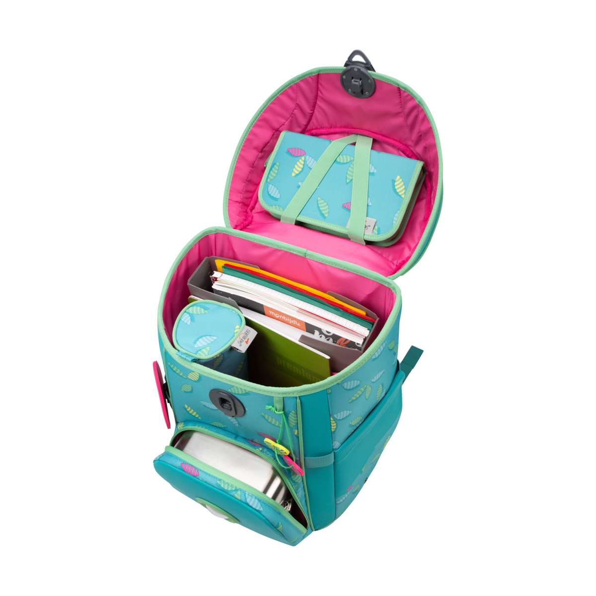 DerDieDas ErgoFlex EASY Superflash Paradise Schulranzen-Set 5tlg.