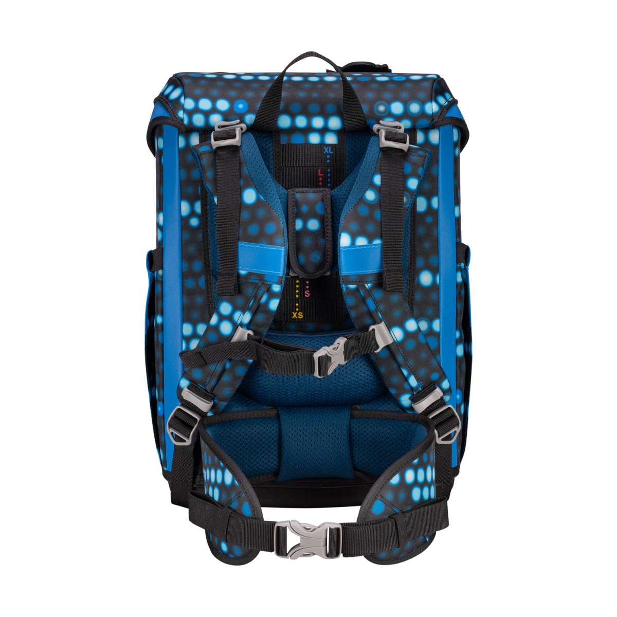DerDieDas ErgoFlex EASY Superflash Blue Robot Schulranzen-Set 5tlg.