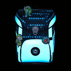 DerDieDas ErgoFlex EASY Superflash Blue Robot Schulranzen-Set 5tlg.