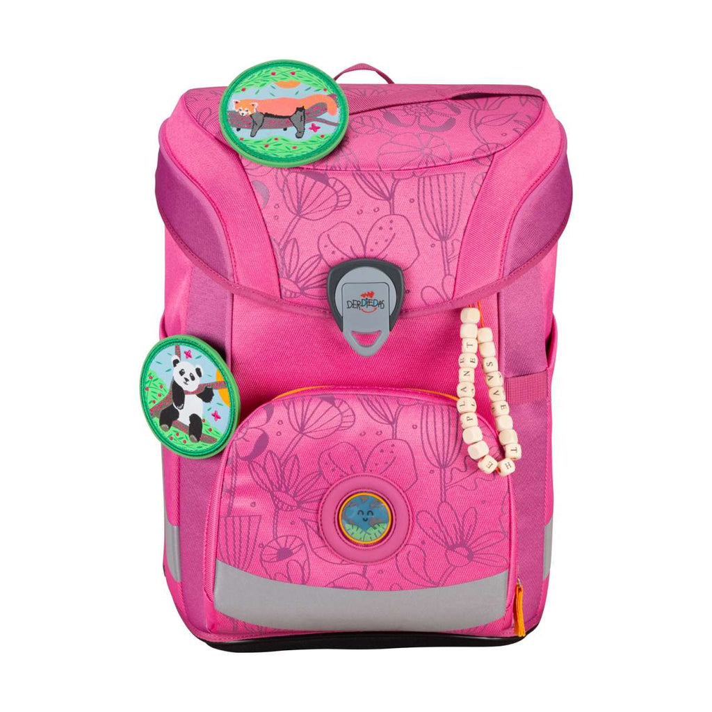 DerDieDas ErgoFlex EASY ECO Pink Planet Schulranzen-Set 5tlg.