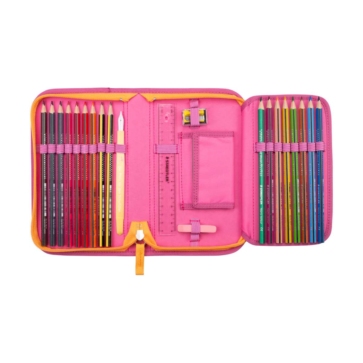 DerDieDas ErgoFlex Tiny ECO Schulranzen-Set Pink Planet 5tlg.