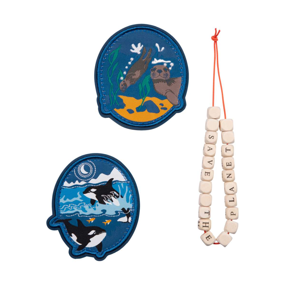 DerDieDas ErgoFlex Tiny ECO Schulranzen-Set Grey Planet 5tlg.