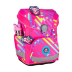 DerDieDas ErgoFlex EASY NEON Punkie Schulranzen-Set 5tlg.