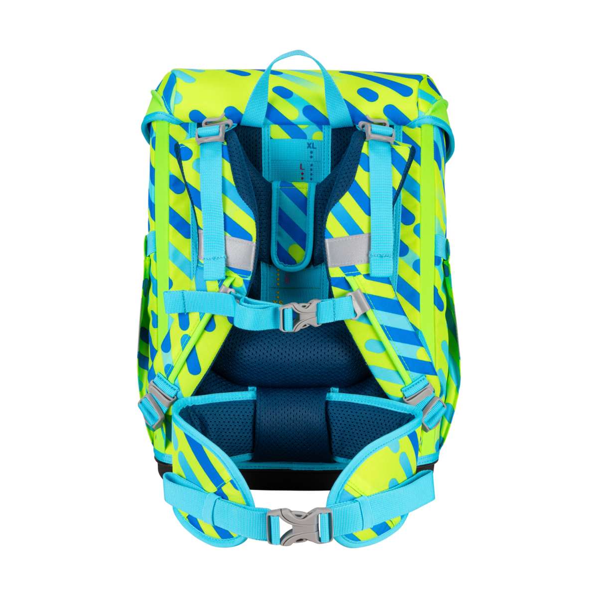 DerDieDas ErgoFlex EASY NEON Monster Schulranzen-Set 5tlg.