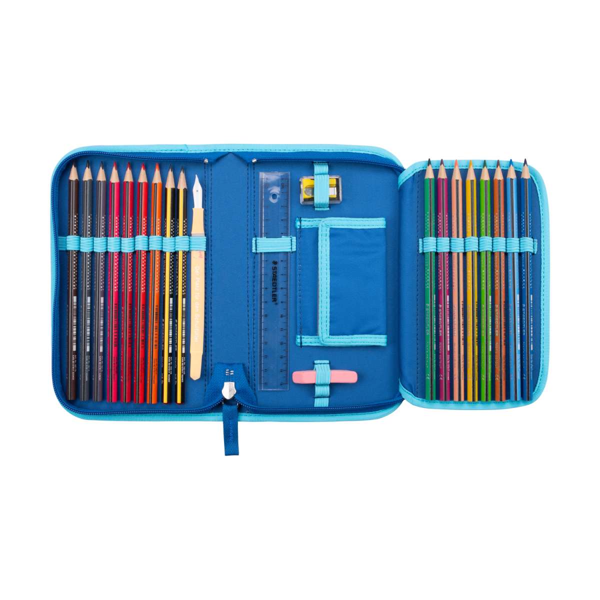 DerDieDas ErgoFlex Tiny NEON Schulranzen-Set Monster 5tlg.