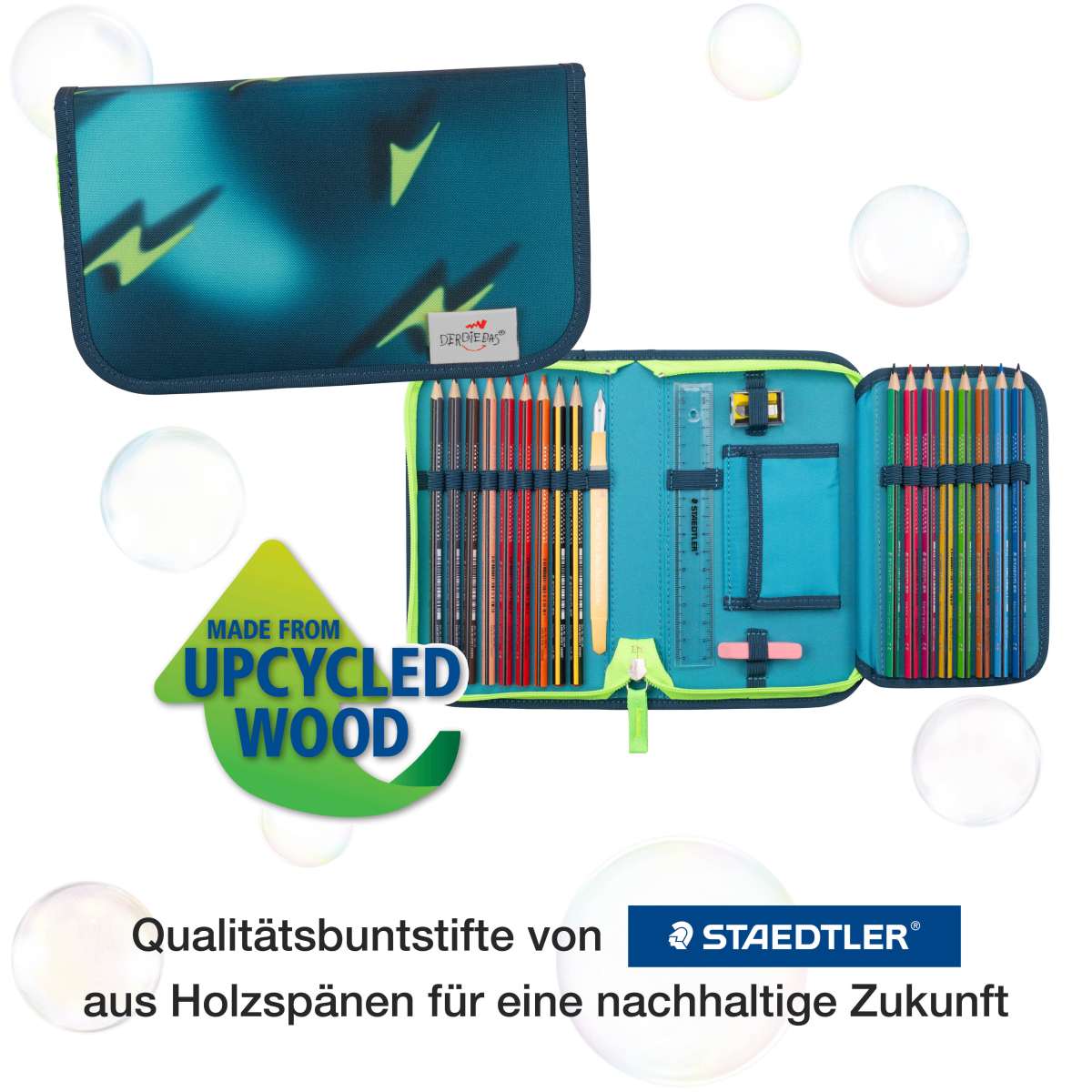 DerDieDas ErgoFlex Tiny Schulranzen-Set Magic Light 5tlg.