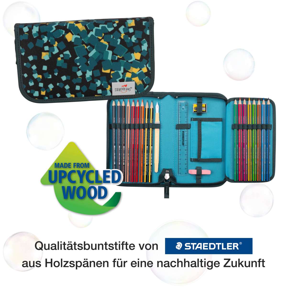 DerDieDas ErgoFlex Tiny Schulranzen-Set Dino Time 5tlg.