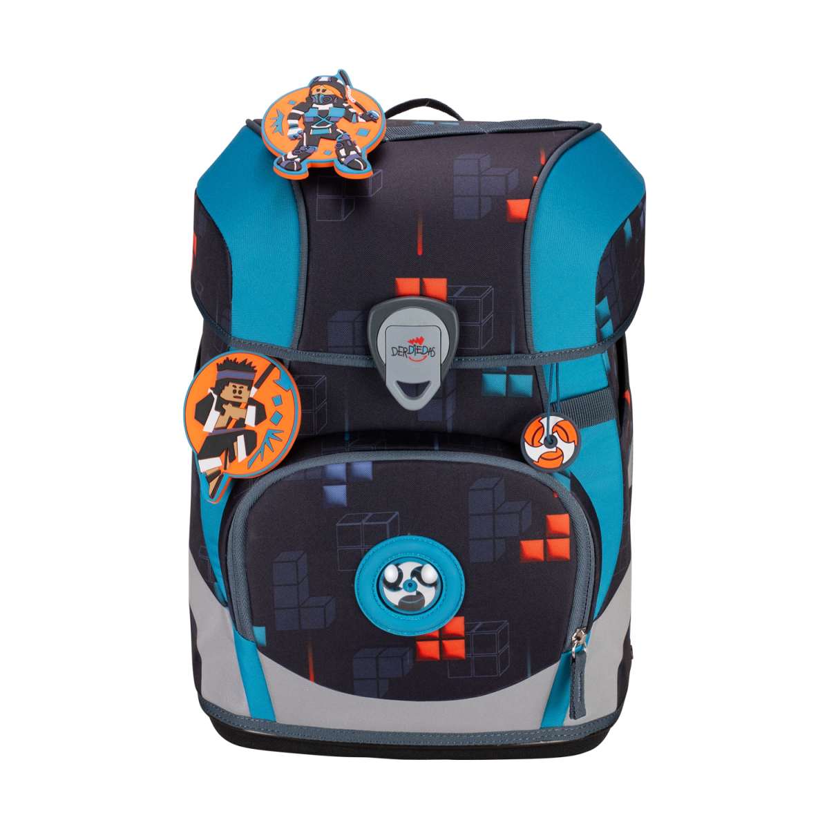 DerDieDas ErgoFlex Tiny Schulranzen-Set Ninja Fighter 5tlg.