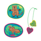 DerDieDas ErgoFlex EASY Superflash Paradise Schulranzen-Set 5tlg.