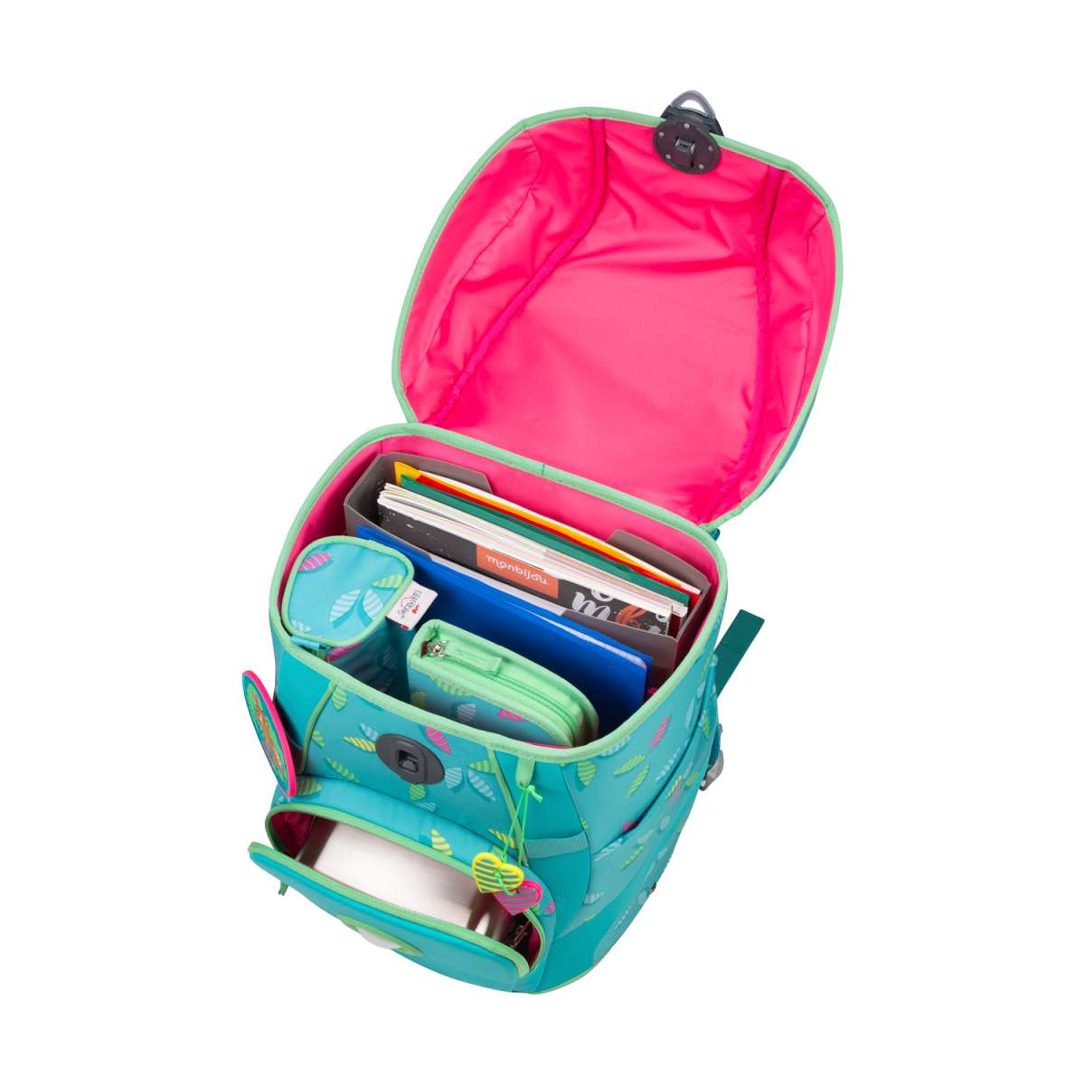DerDieDas ErgoFlex Tiny Superflash Schulranzen-Set Paradise 5tlg.