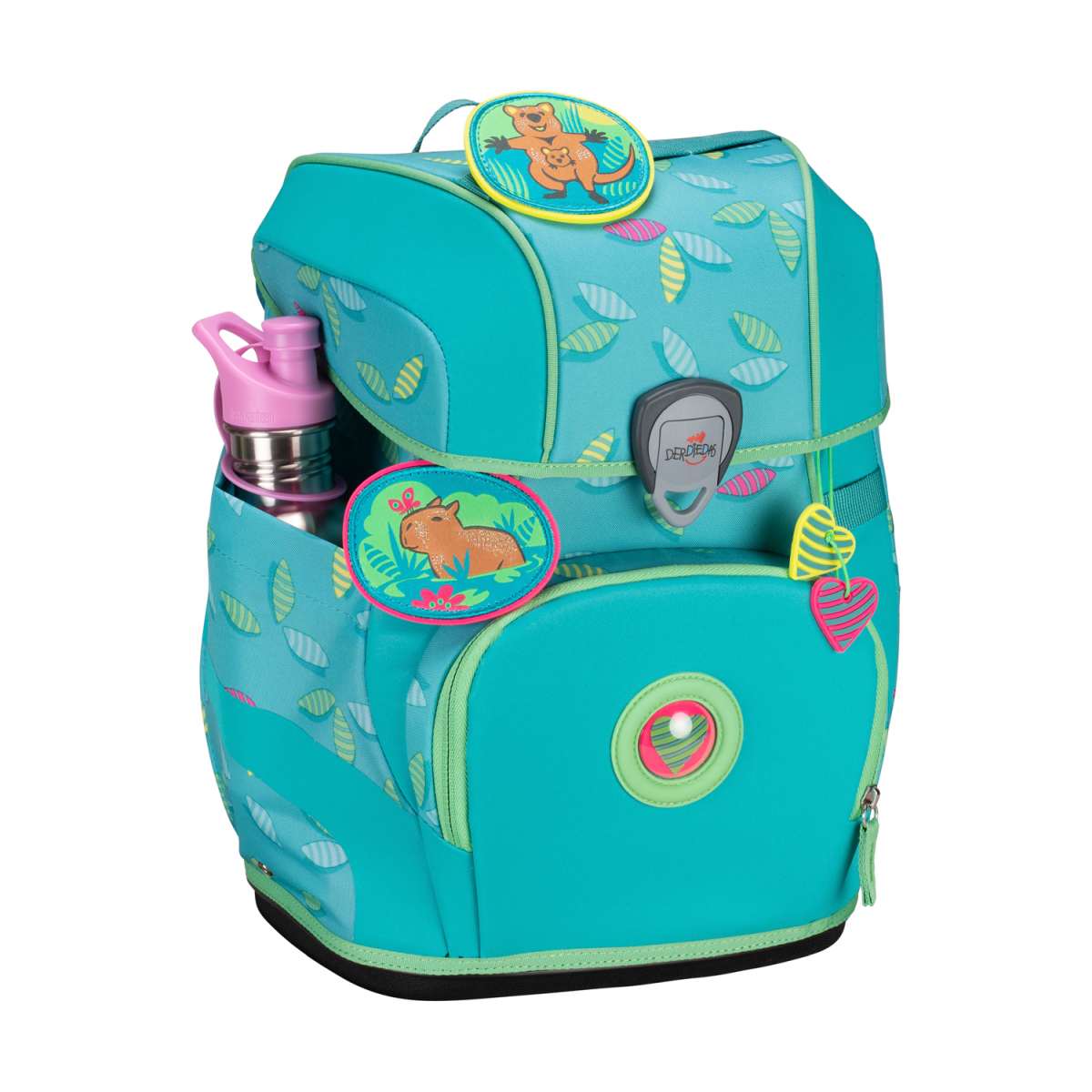 DerDieDas ErgoFlex Tiny Superflash Schulranzen-Set Paradise 5tlg.
