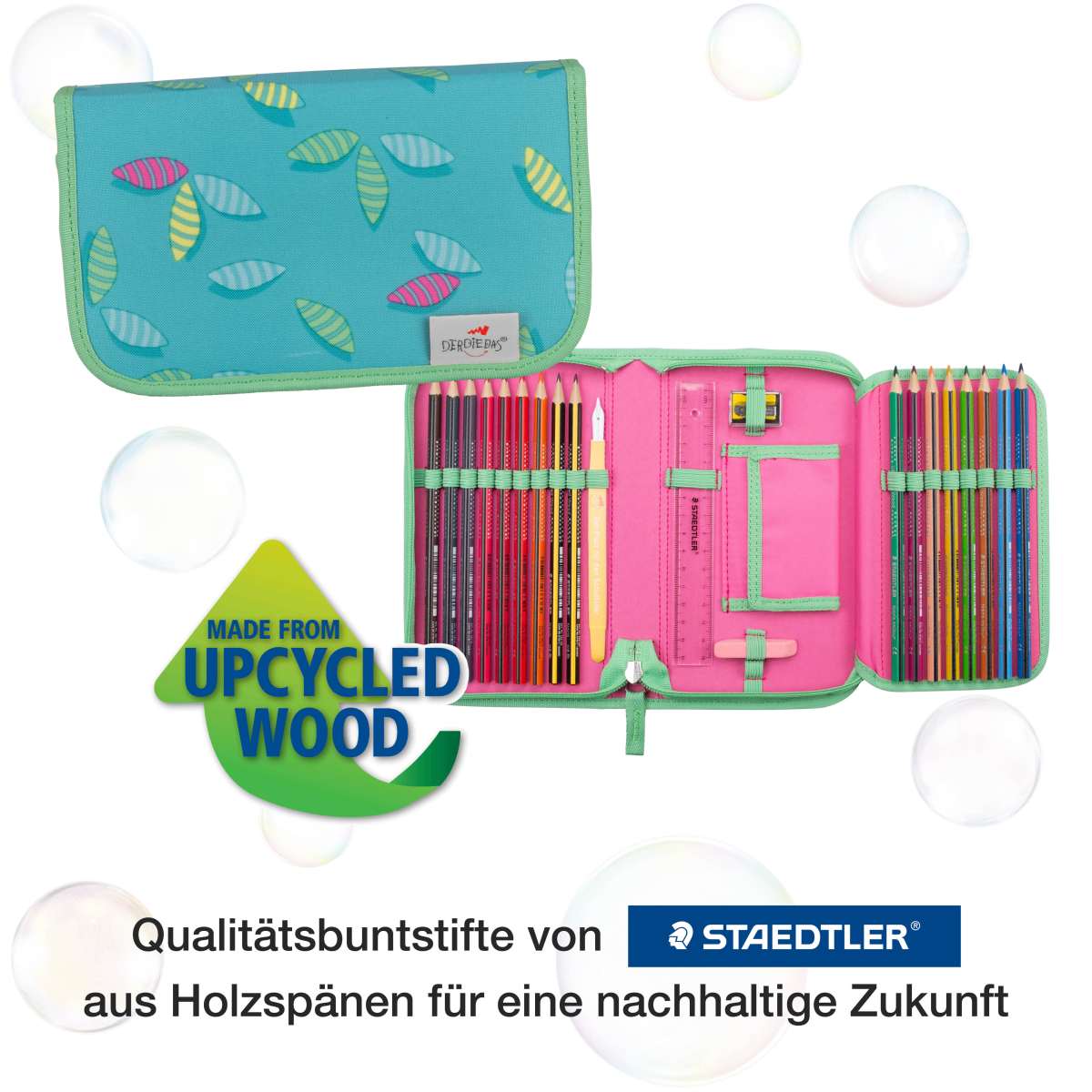 DerDieDas ErgoFlex Tiny Superflash Schulranzen-Set Paradise 5tlg.