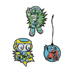 DerDieDas ErgoFlex Superflash Schulranzen-Set 5tlg. Blue Robot