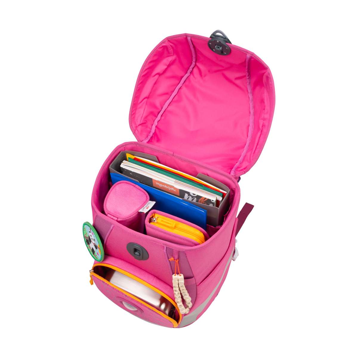 DerDieDas ErgoFlex Tiny ECO Schulranzen-Set Pink Planet 5tlg.