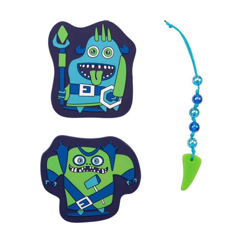 DerDieDas ErgoFlex Tiny NEON Schulranzen-Set Monster 5tlg.
