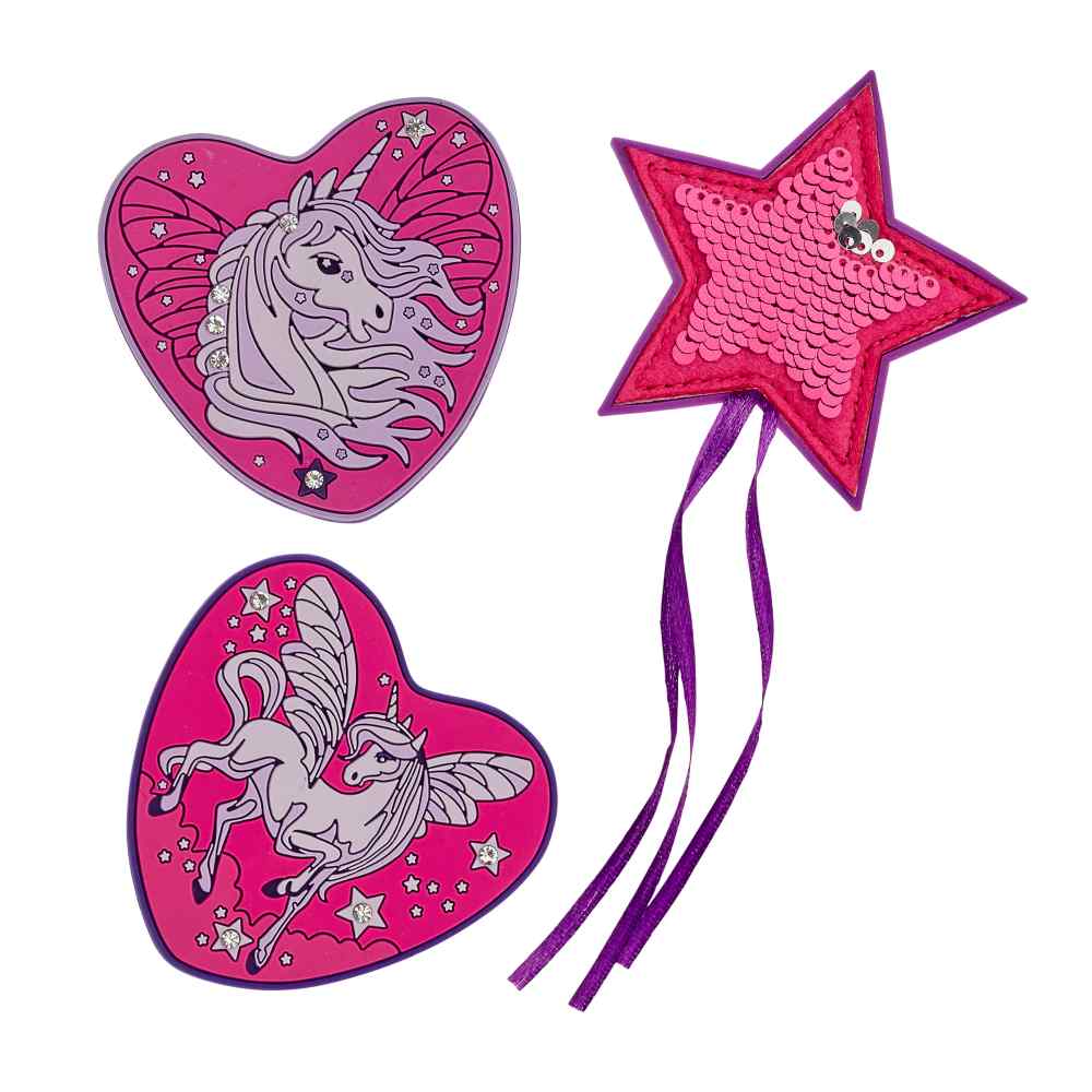 DerDieDas ErgoFlex EASY Pretty Unicorn Schulranzen-Set 5tlg.