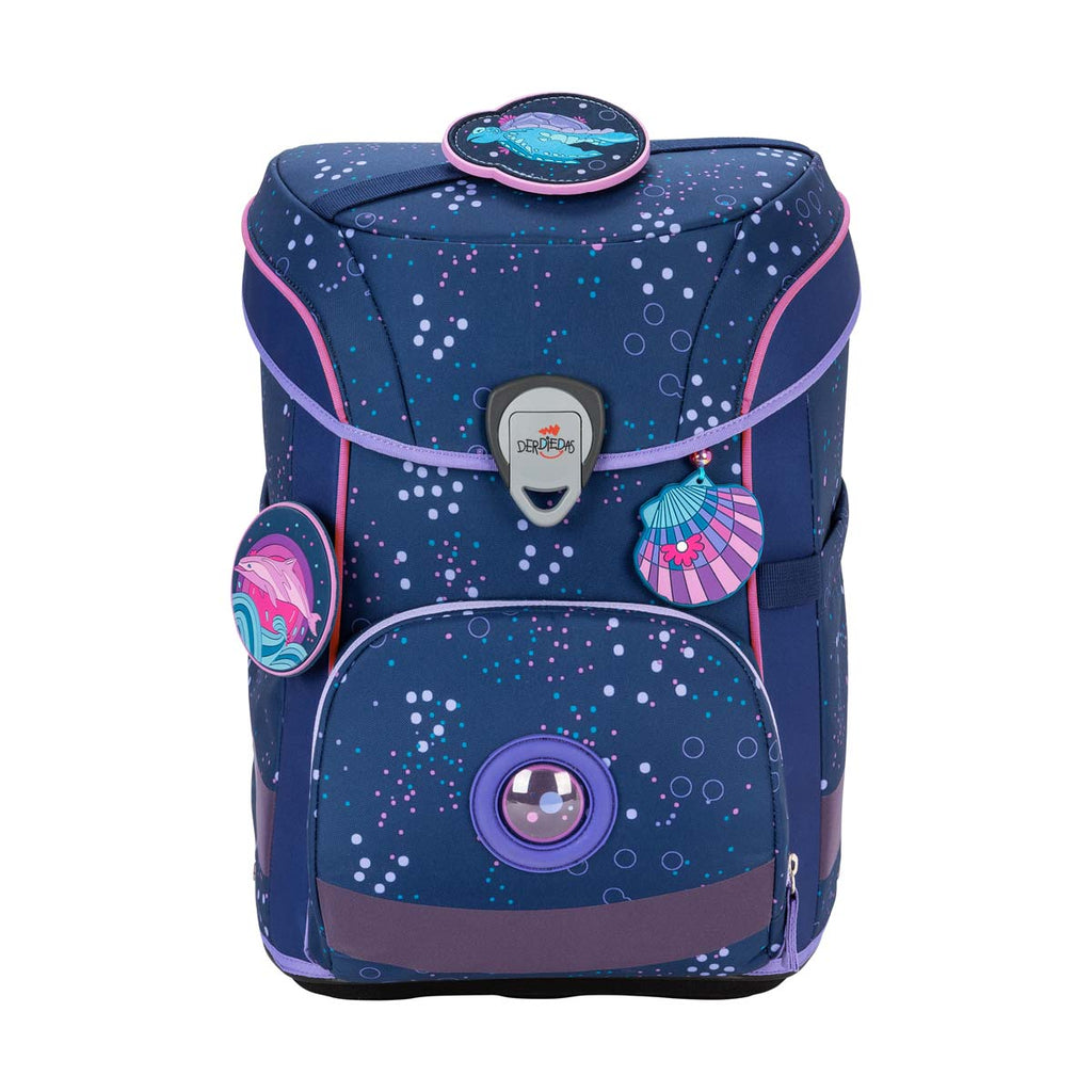 DerDieDas ErgoFlex EASY Deep Ocean Schulranzen-Set 5tlg.