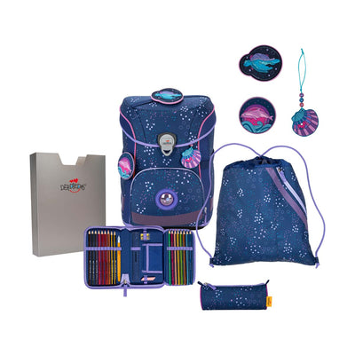 DerDieDas ErgoFlex EASY Deep Ocean Schulranzen-Set 5tlg.
